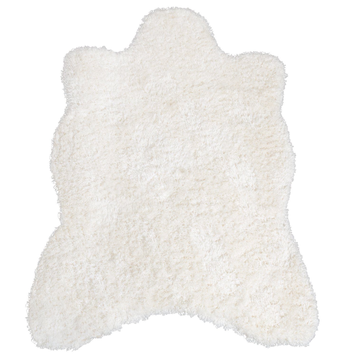 Fellteppich Langflor XXL Fellteppich Modern Einfarbig Ãbergröße, TT Home, rechteckig, Höhe: 54 mm