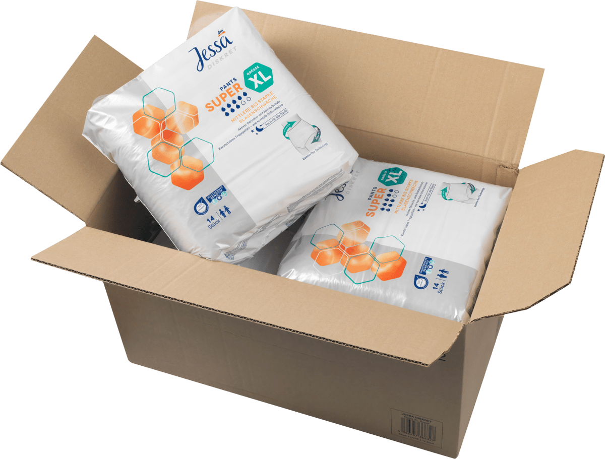 Pants Inkontinenz Gr. XL Super, Vorteilspack (4x14St), 56 St