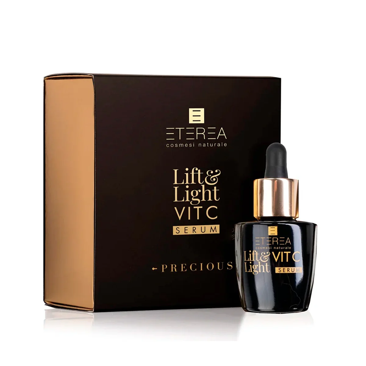 Precious Lift & Light Vit C Serum - Løftende ansiktsserum, Global effekt ansiktsserum, Lysnende ansiktsserum, Anti-urenheter ansiktsserum