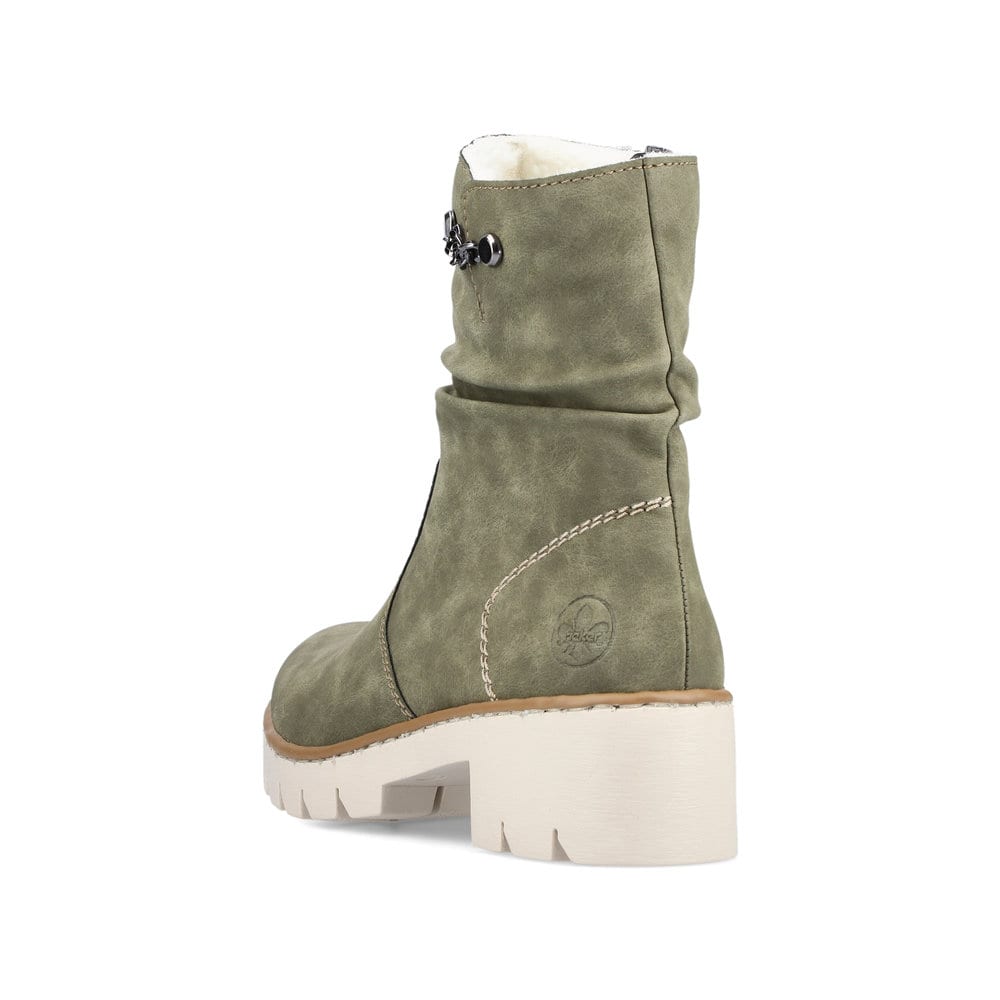 Rieker Damen Kurzstiefel laubgrün