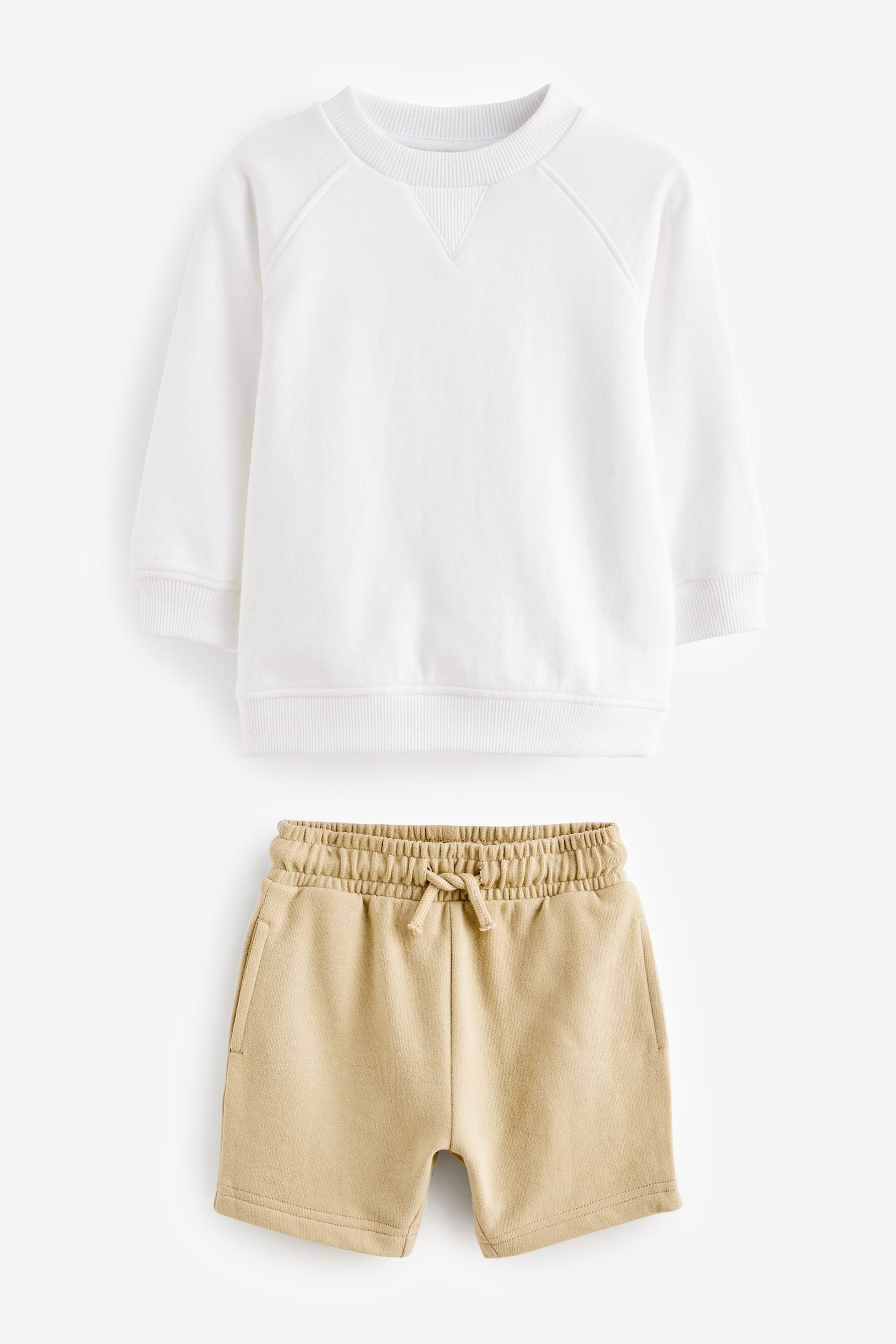 Next Sweatanzug Oversized-Sweatshirt und Shorts im Set (2-tlg)