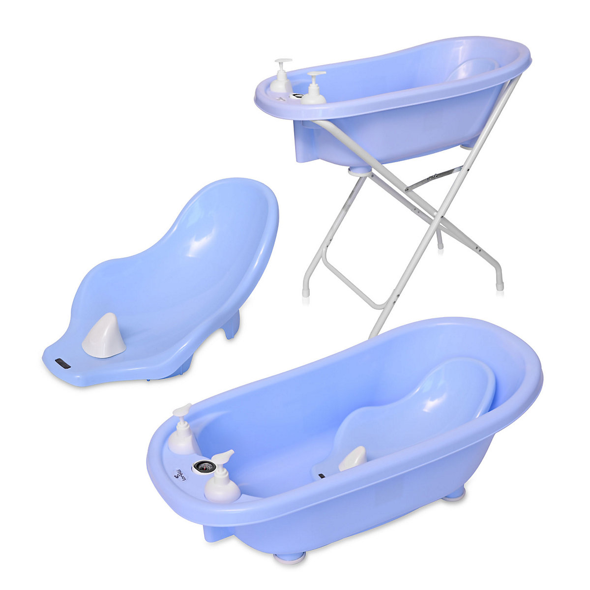 Babybadewannen-Set Babybadewanne 88 cm Babybadewannen