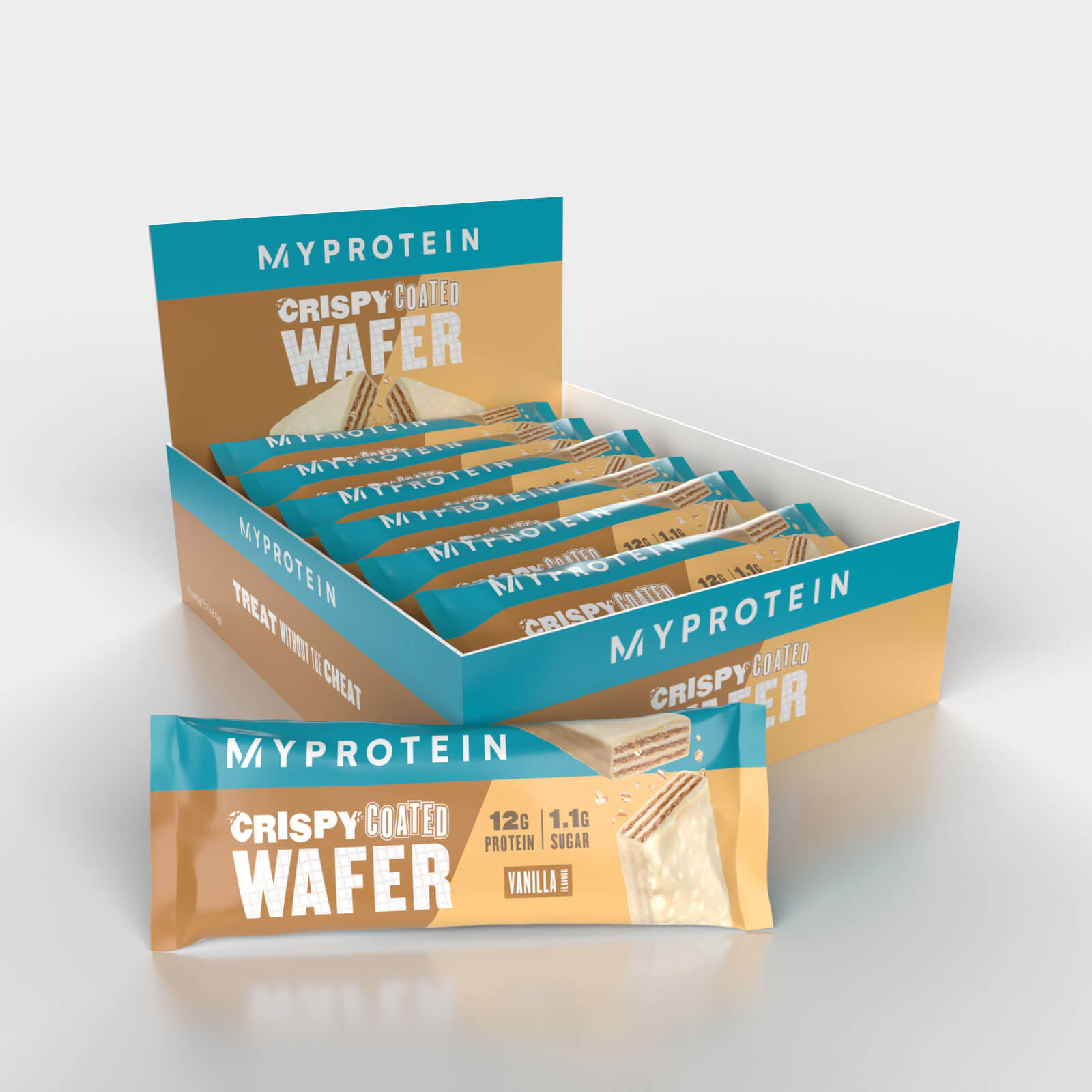 Crispy Coated Wafer, Vanilla, 12x40g