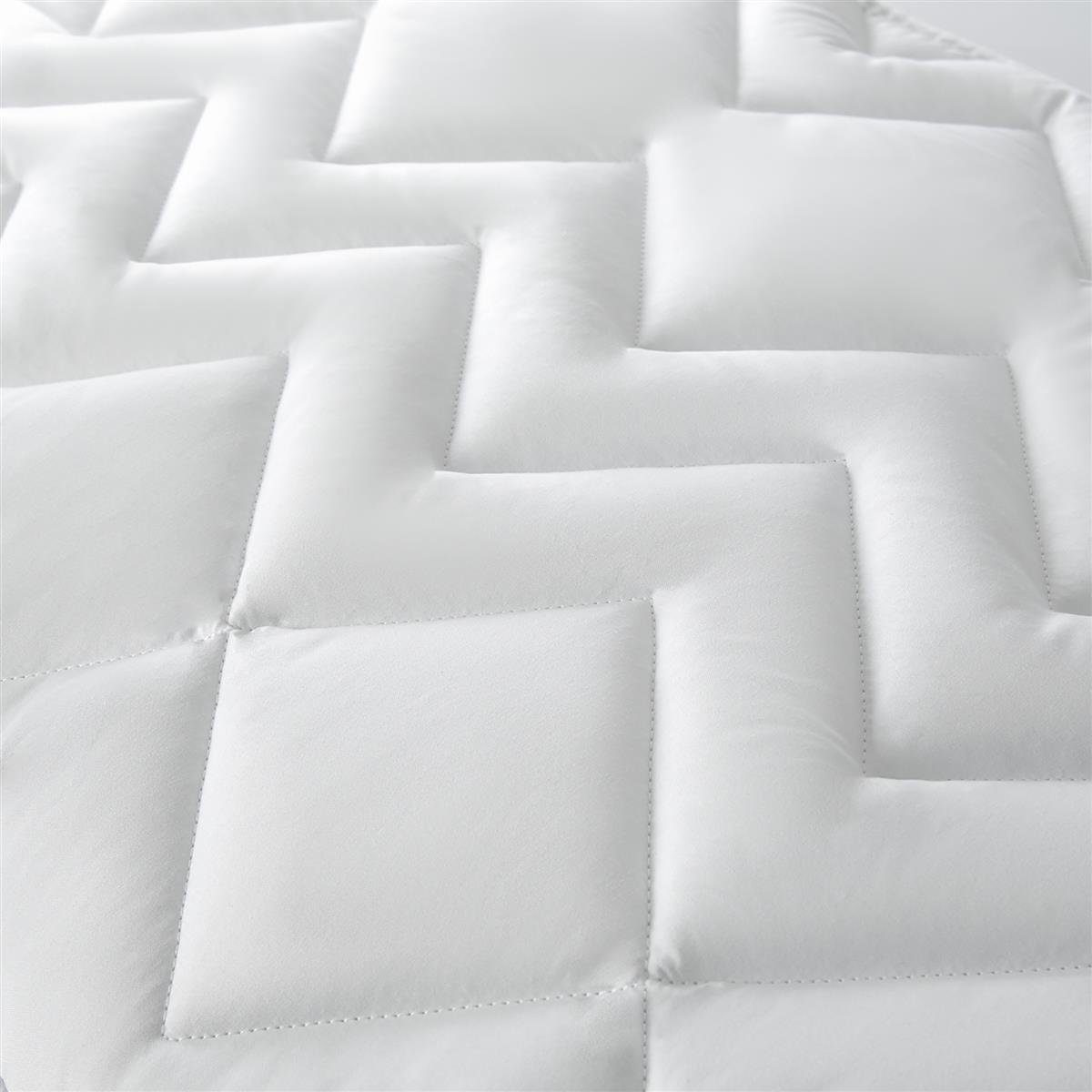 Topper Matratzenschoner Topper, SEI Design, Kunstfaser, (matratzentopper 140x200), Topper gesteppt