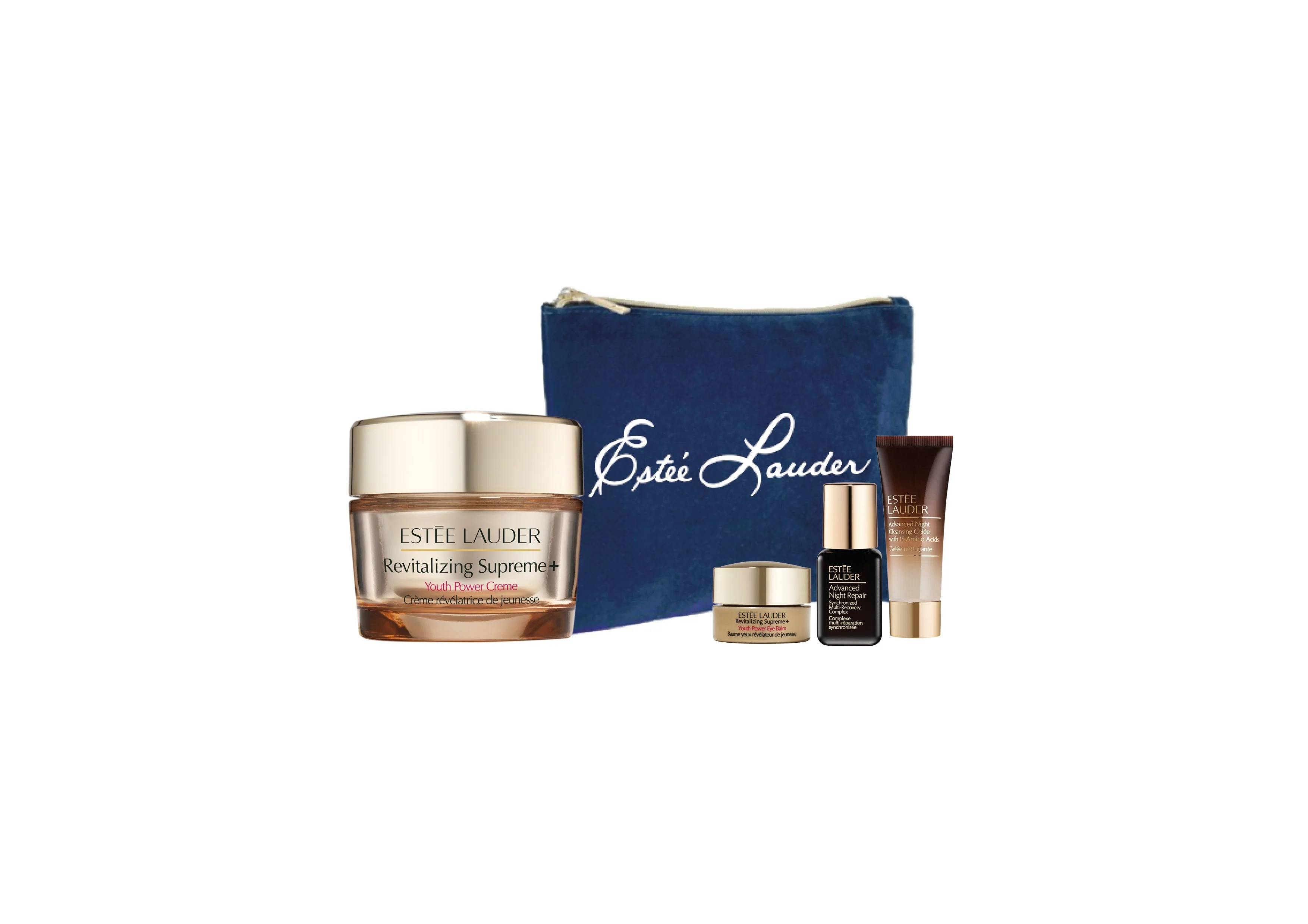 Revitalisierendes Supreme Set – Komplette Hautpflege-Routine – Globales Behandlungsset, 24-Stunden-Anti-Falten-Gesichtsbehandlung