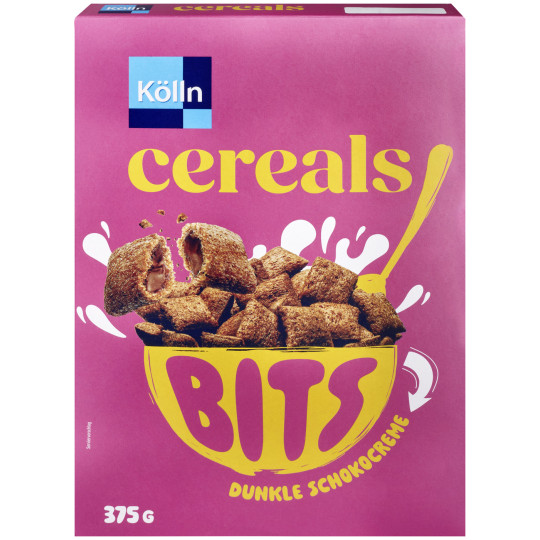 Kölln Cereals Bits Dunkle Schokocreme 375G