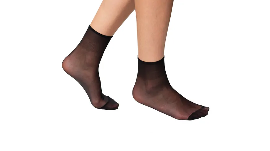 DIM Damen Söckchen Sublim 15 DEN 2er Pack noir
