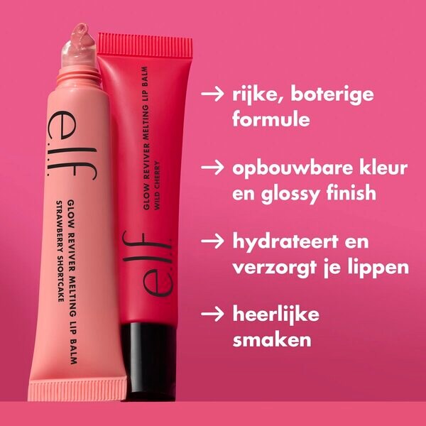 elf Glow Reviver Strawberry Shortcake Melting Lipbalm 15g