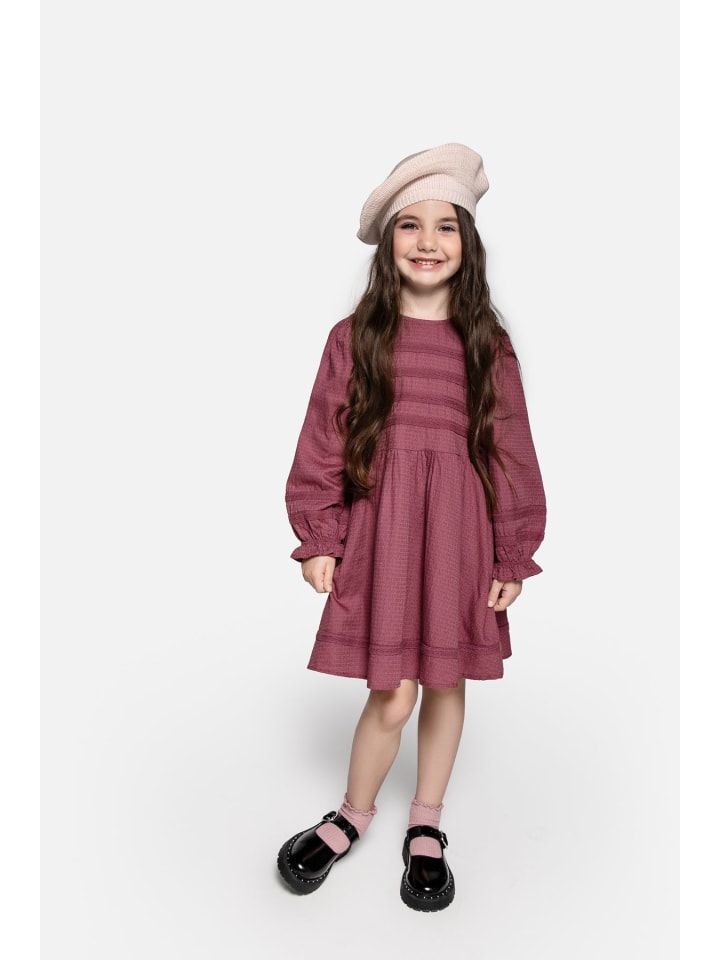 Coccodrillo Stoffkleid in dunkelrot günstig kaufen