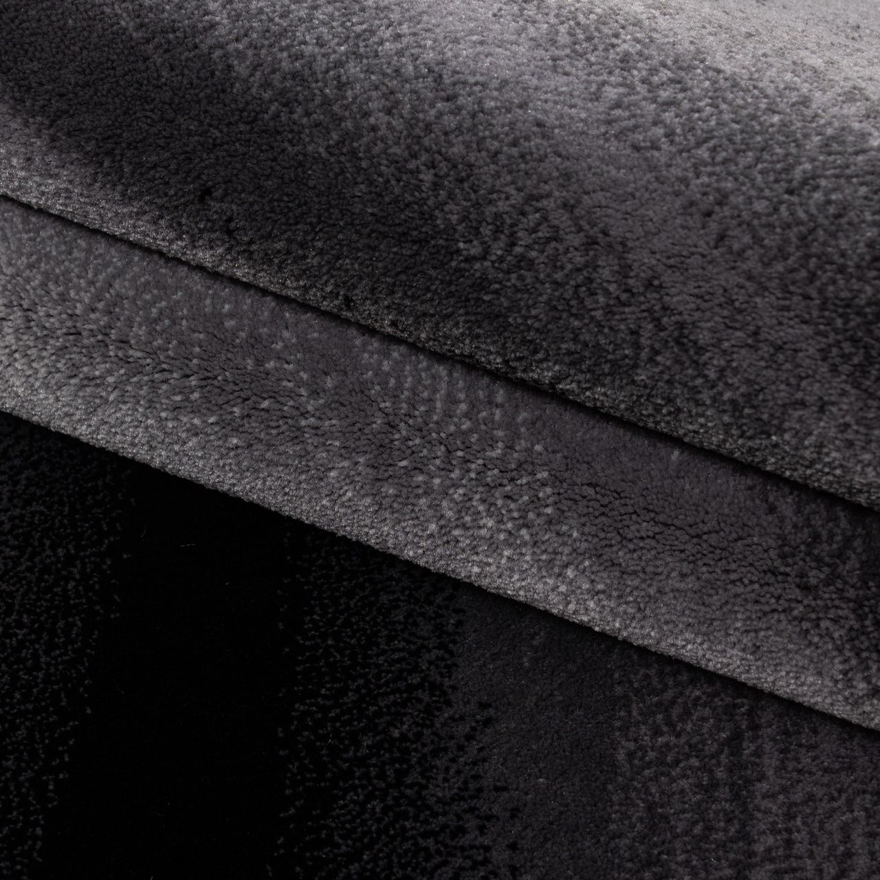 Ayyildiz Teppich, MIAMI 6630, BLACK, 120 x 170 cm