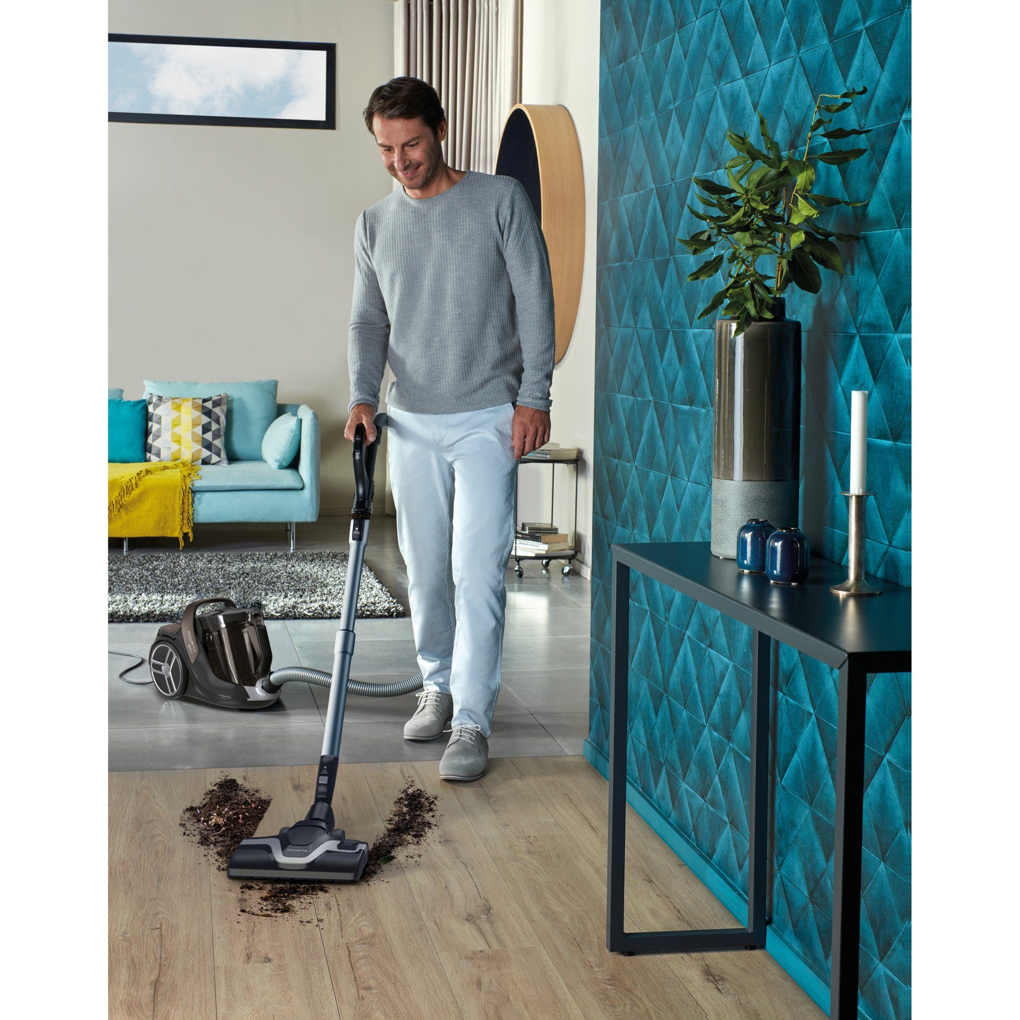 Rowenta Bodenstaubsauger Rowenta Silence Force Cyclonic Animal RO7260