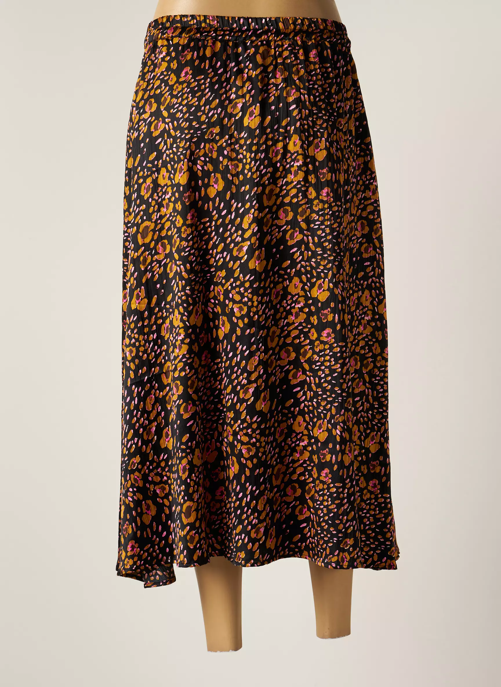 La Petite Etoile Jupes Mi Longues Femme couleur noir