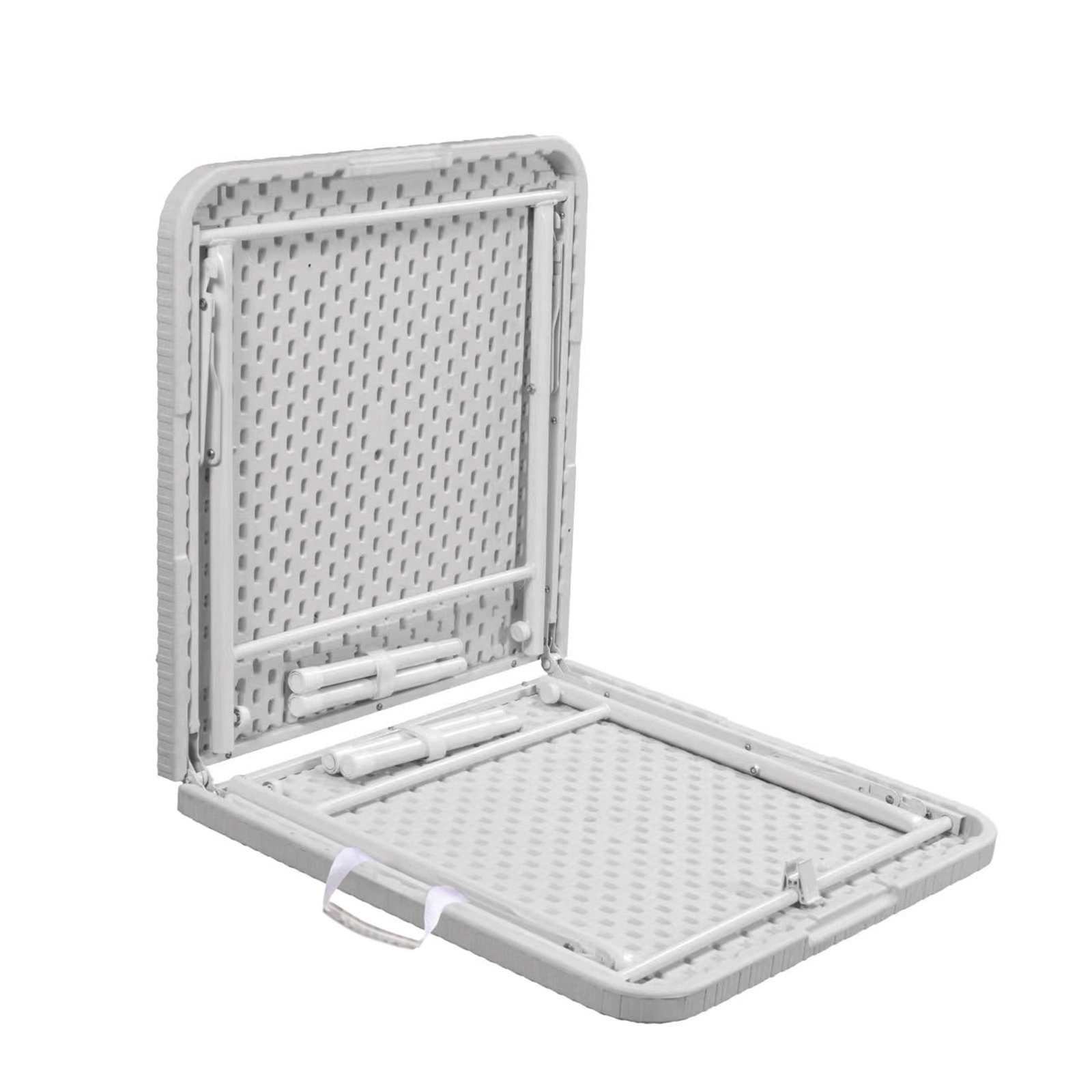 HATTORO Campingtisch, Breite 120 cm, Polyrattan