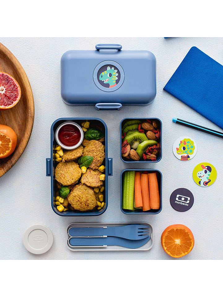 Monbento 7tlg, Lunch-Set in Blau günstig kaufen onesize