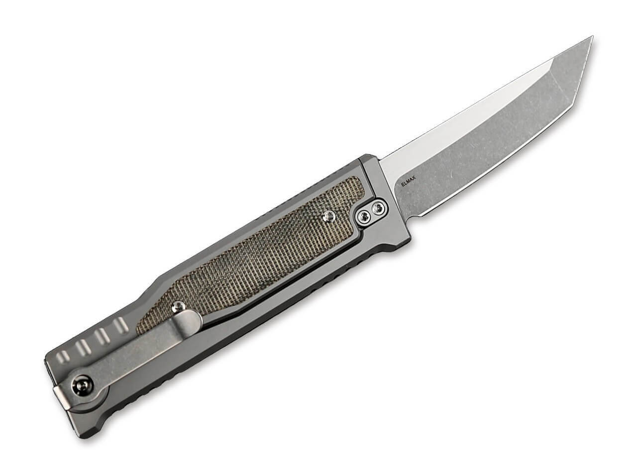 EXO-M Green Micarta Tanto
