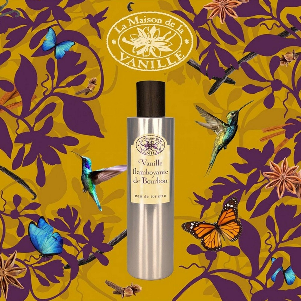 La Maison de la Vanille Vanille Flamboyante de Bourbon Eau de Toilette