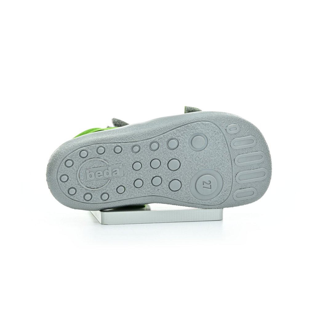 Beda Jimmy grüne Barfußsandalen (BF 170050/SD/W/B)