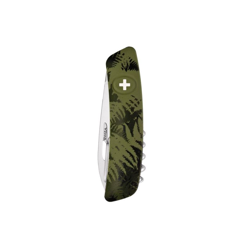 Swiza TT03 TICK Tool Olive Fern, Schweizer Taschenmesser made in Swiss