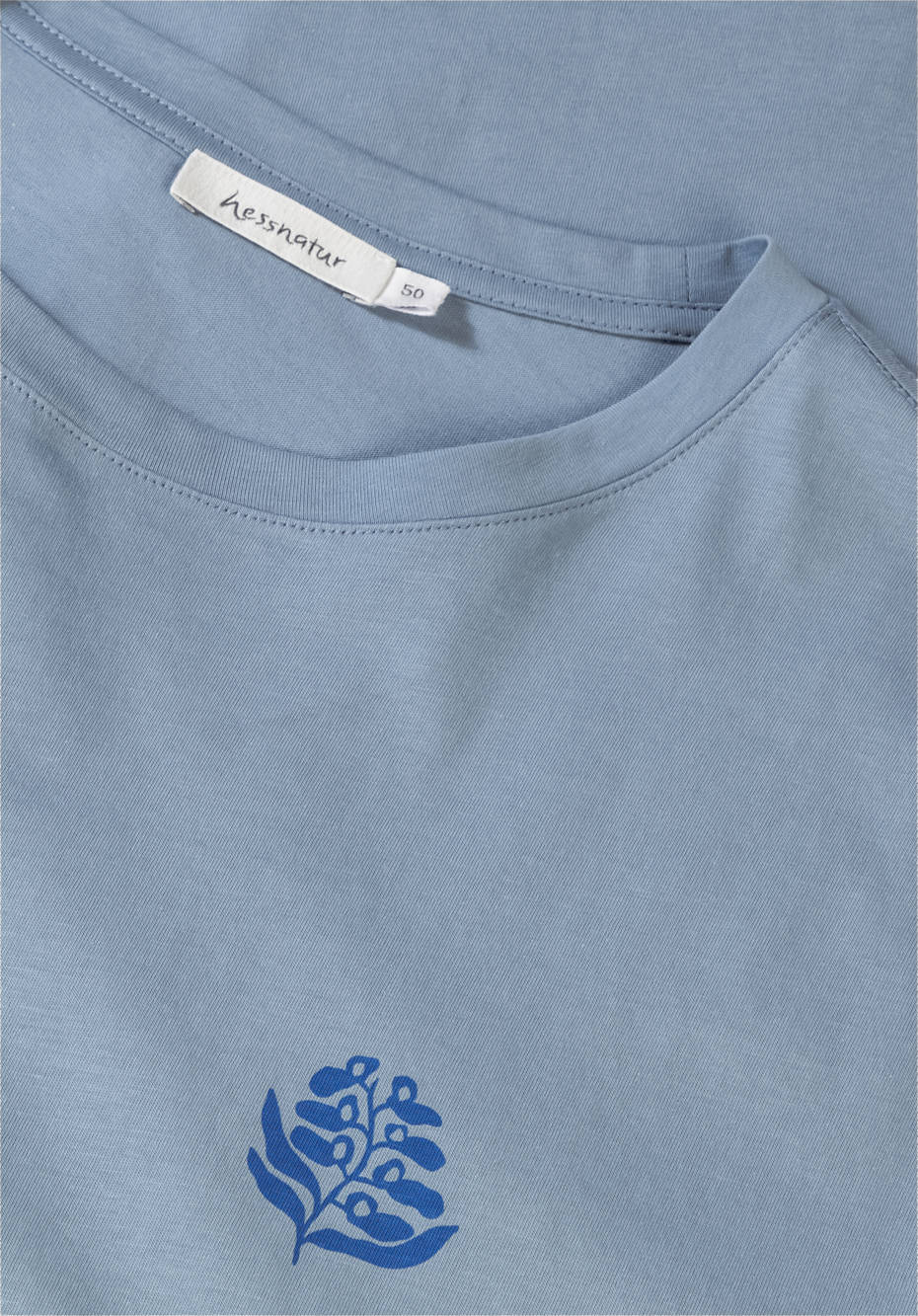 LIV LEE X HESSNATUR T-Shirt aus reiner Bio-Baumwolle