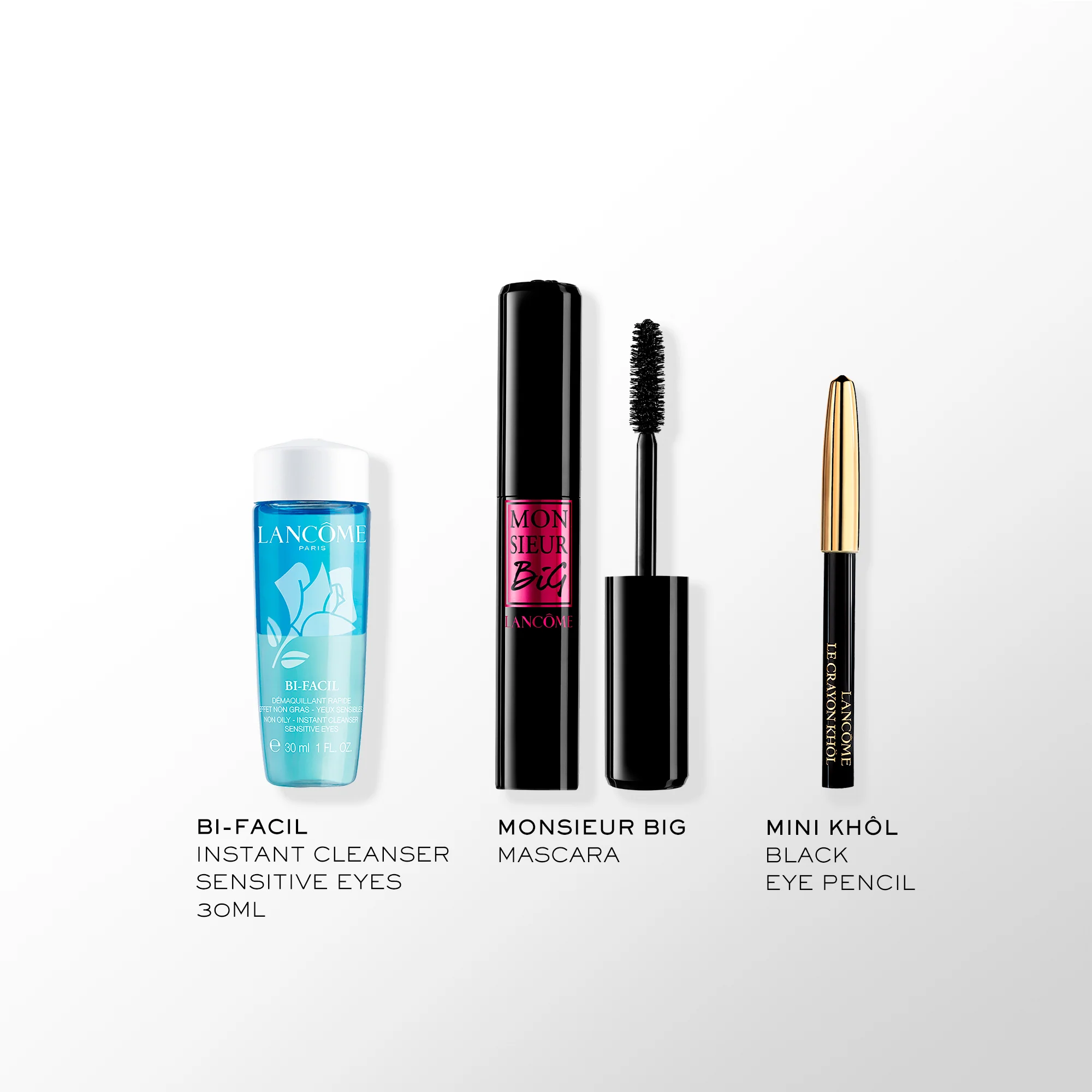 Ögon MONSIEUR BIG SET - Sminkset, Mascara