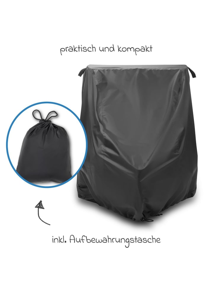 Zamboo Faltgarage für Fahrradanhänger in grau günstig kaufen onesize