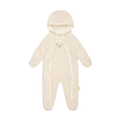 Einteiler Fleece, beige für Mädchen