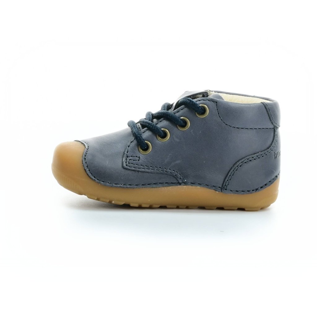Bundgaard Petit Lace Navy dunkel blaue Mid Cut Barfußschuhe