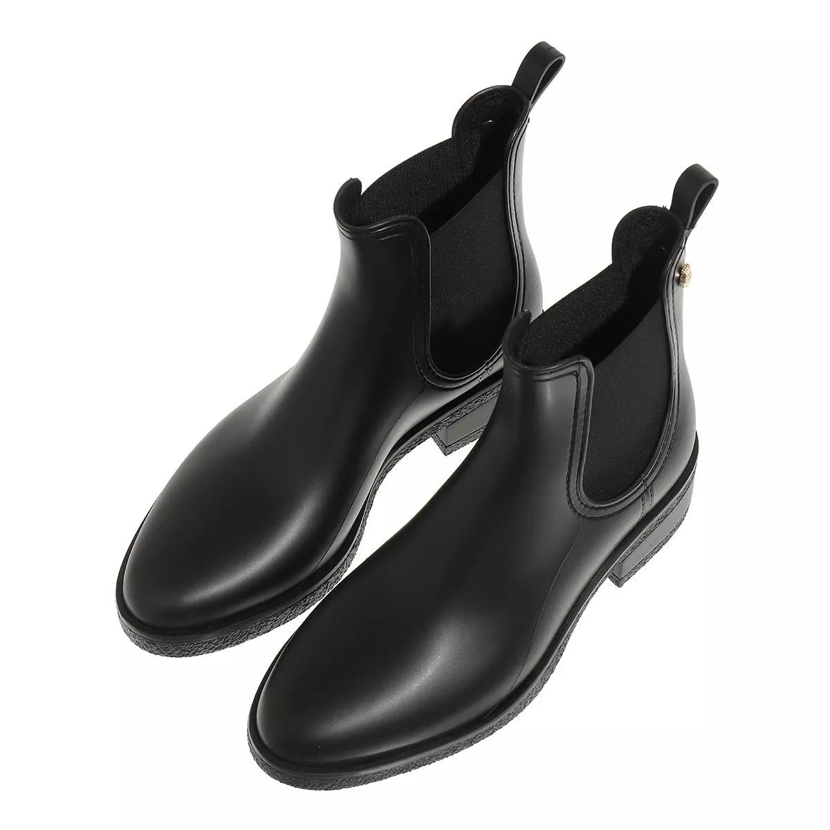LEMON JELLY Stiefeletten schwarz Regenstiefel