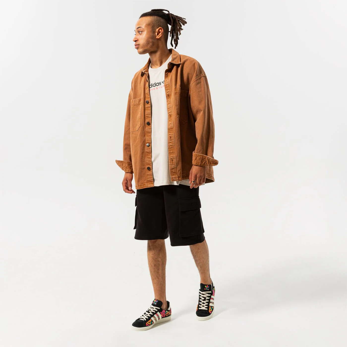 CHAMPION SHORTS CARGO BERMUDA Schwarz