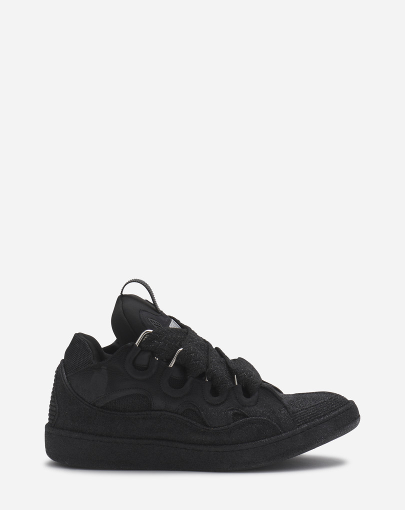 SNEAKERS CURB EN CUIR