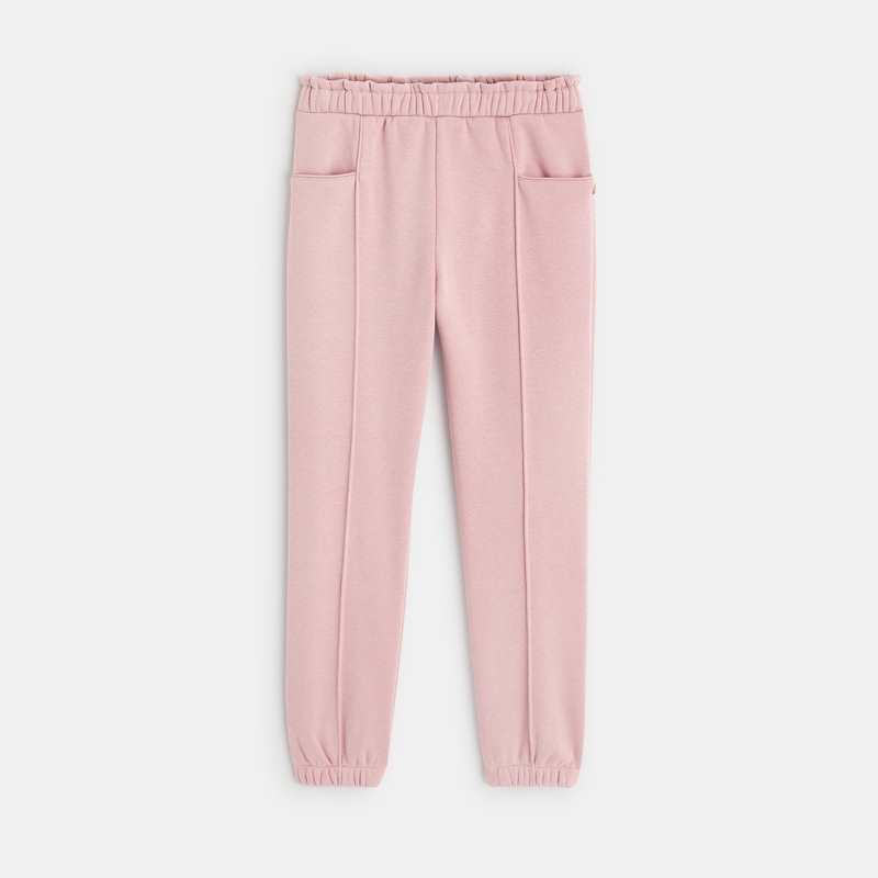 Pantalon de jogging urbain violet fille
