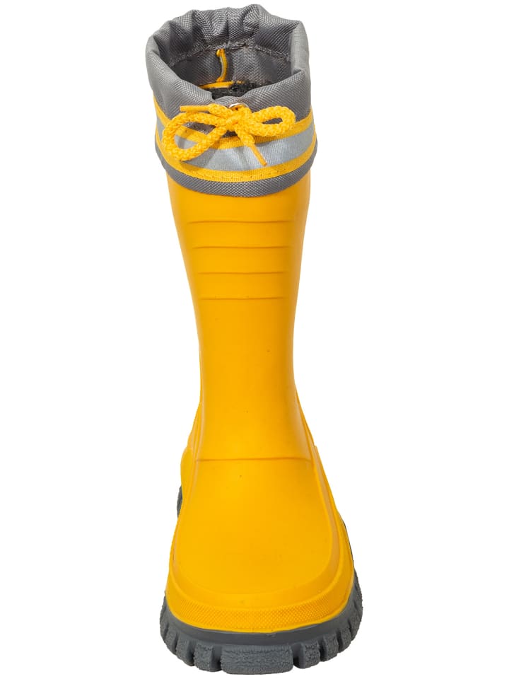 Bockstiegel Kinder-Winterstiefel Arktis gefüttert in gelb/grau günstig kaufen