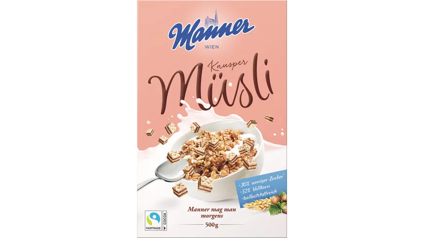 Manner Knusper Müsli 500 g