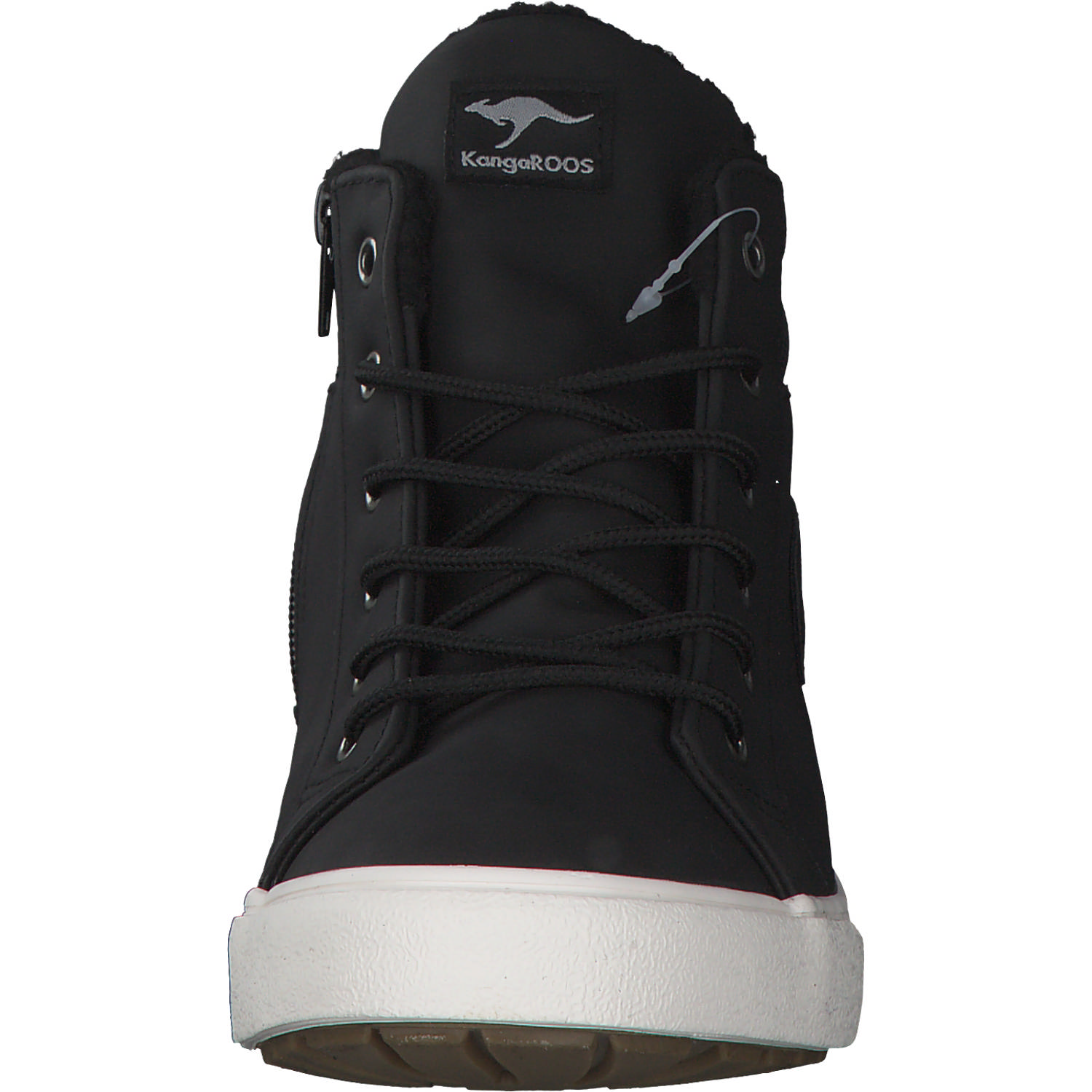 KangaROOS KaVu I 18000, Winterstiefel, Kinder, jet black/white