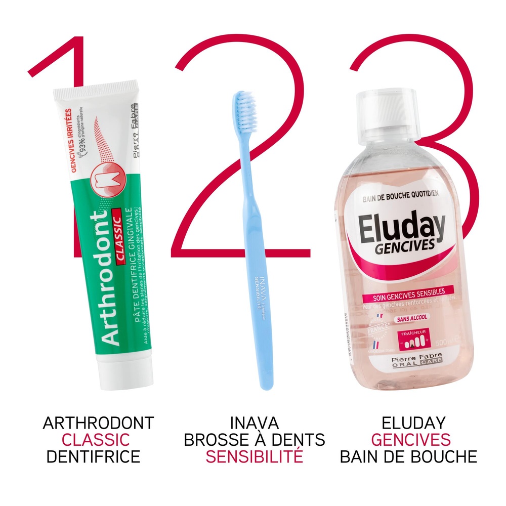 Oral Care PIERRE FABRE ORAL CARE ELUDAY GENCIVES Bain de Bouche gencives sensibles 500ml Bain de Bouche