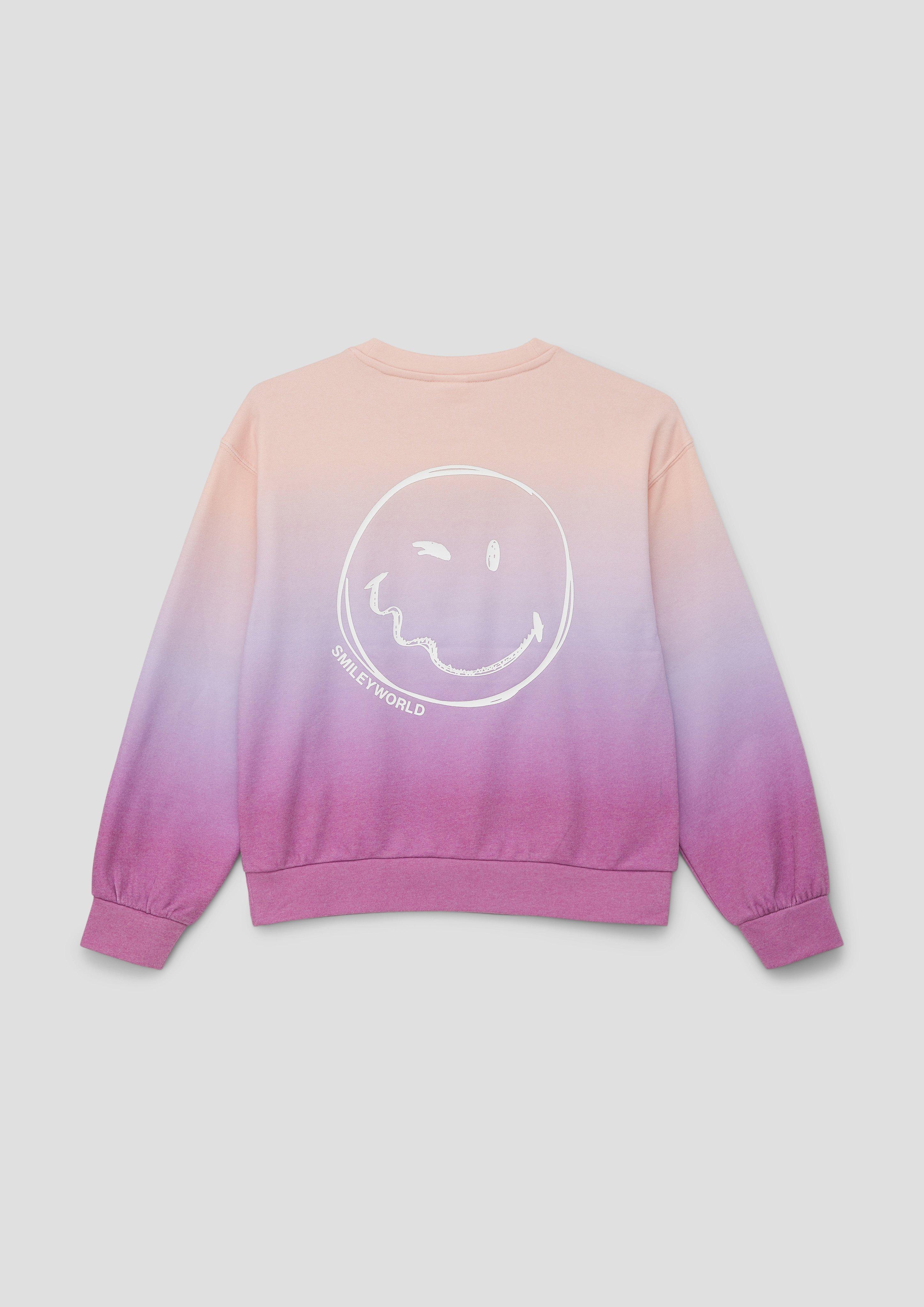 Smiley-Sweatshirt aus Baumwollmix  2142440-47D1