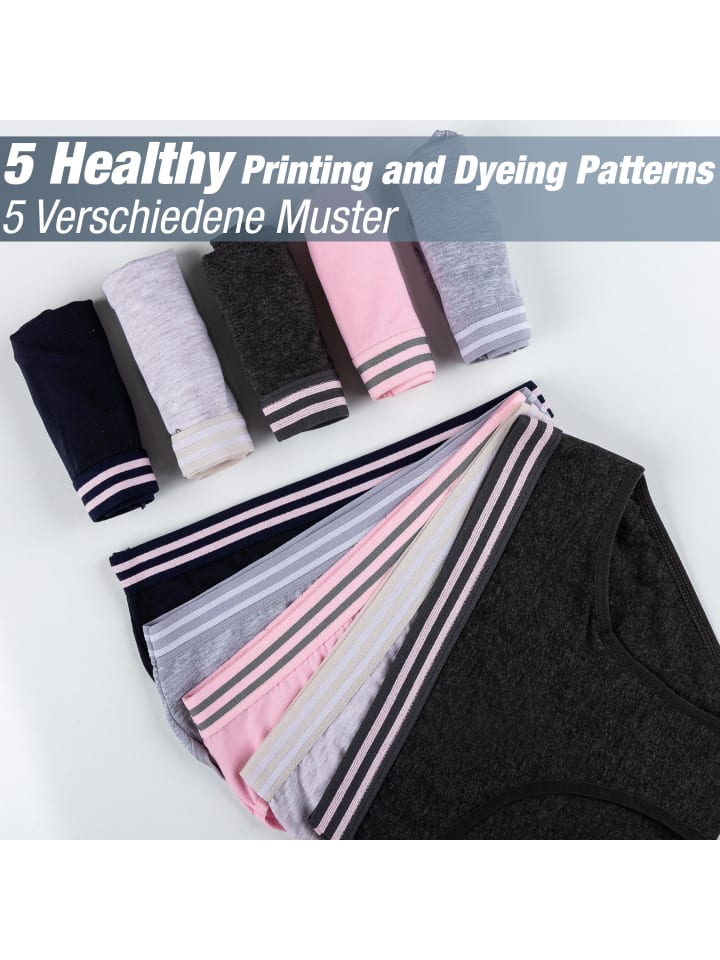 LOREZA 10er Set Slips - Streifen - Bunt günstig kaufen