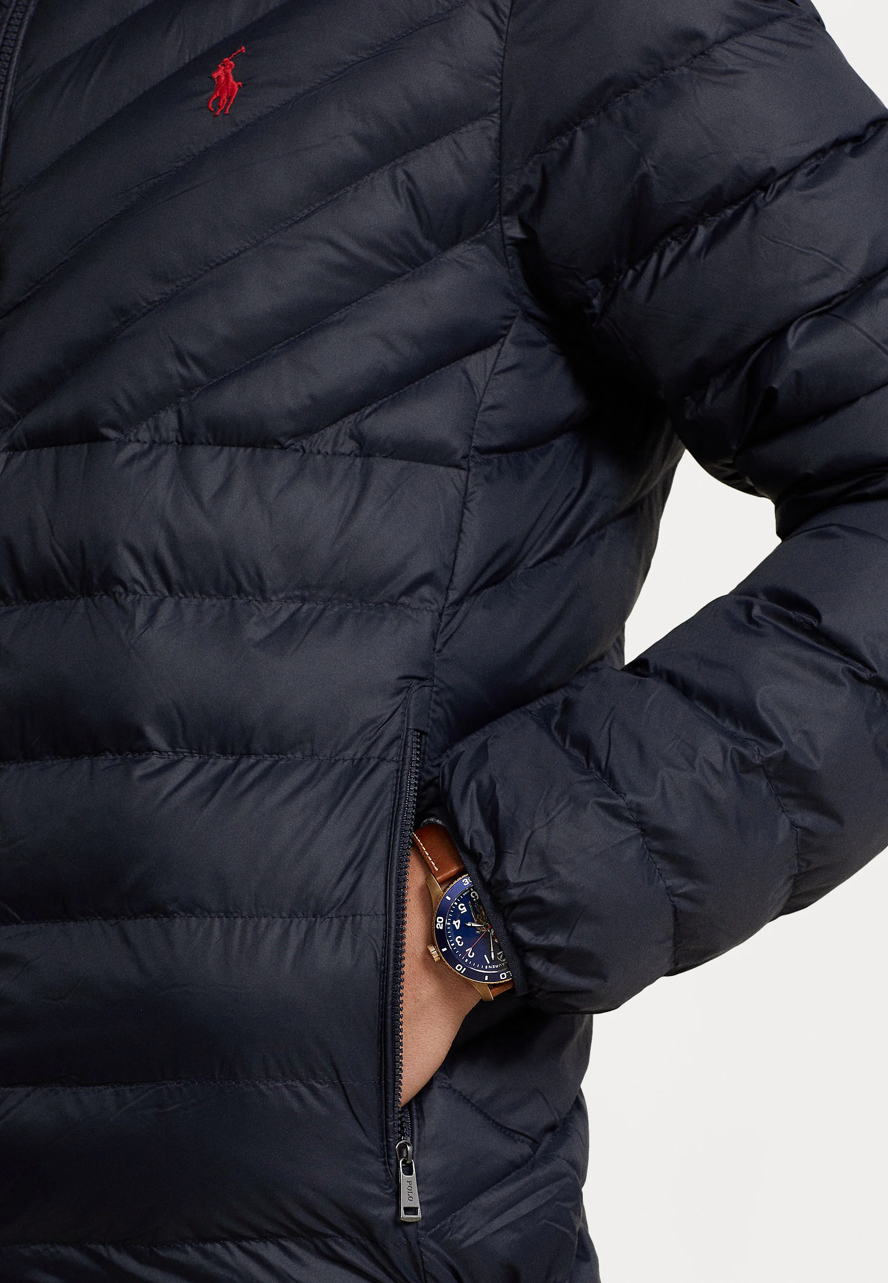 Polo Ralph Lauren TERRA CHEVRON INSULATED - Chaqueta de entretiempo