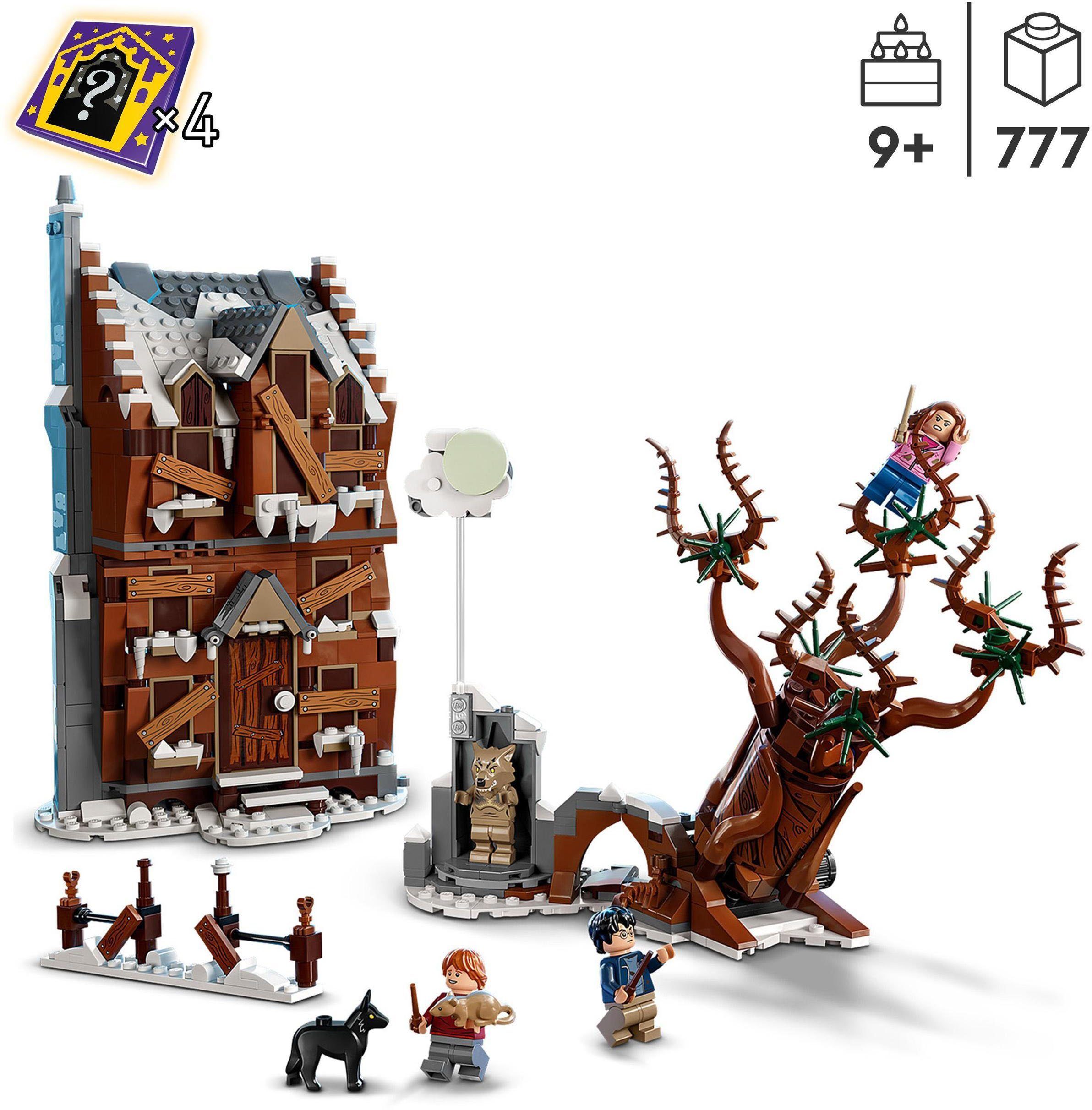 LEGO® Konstruktionsspielsteine Heulende Hütte und Peitschende Weide (76407), LEGO® Harry Potter, (777 St), Made in Europe