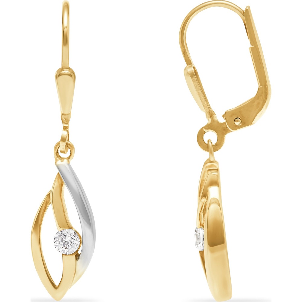 FAVS Boucles d'oreilles 375 Or jaune Boucles d'oreilles
