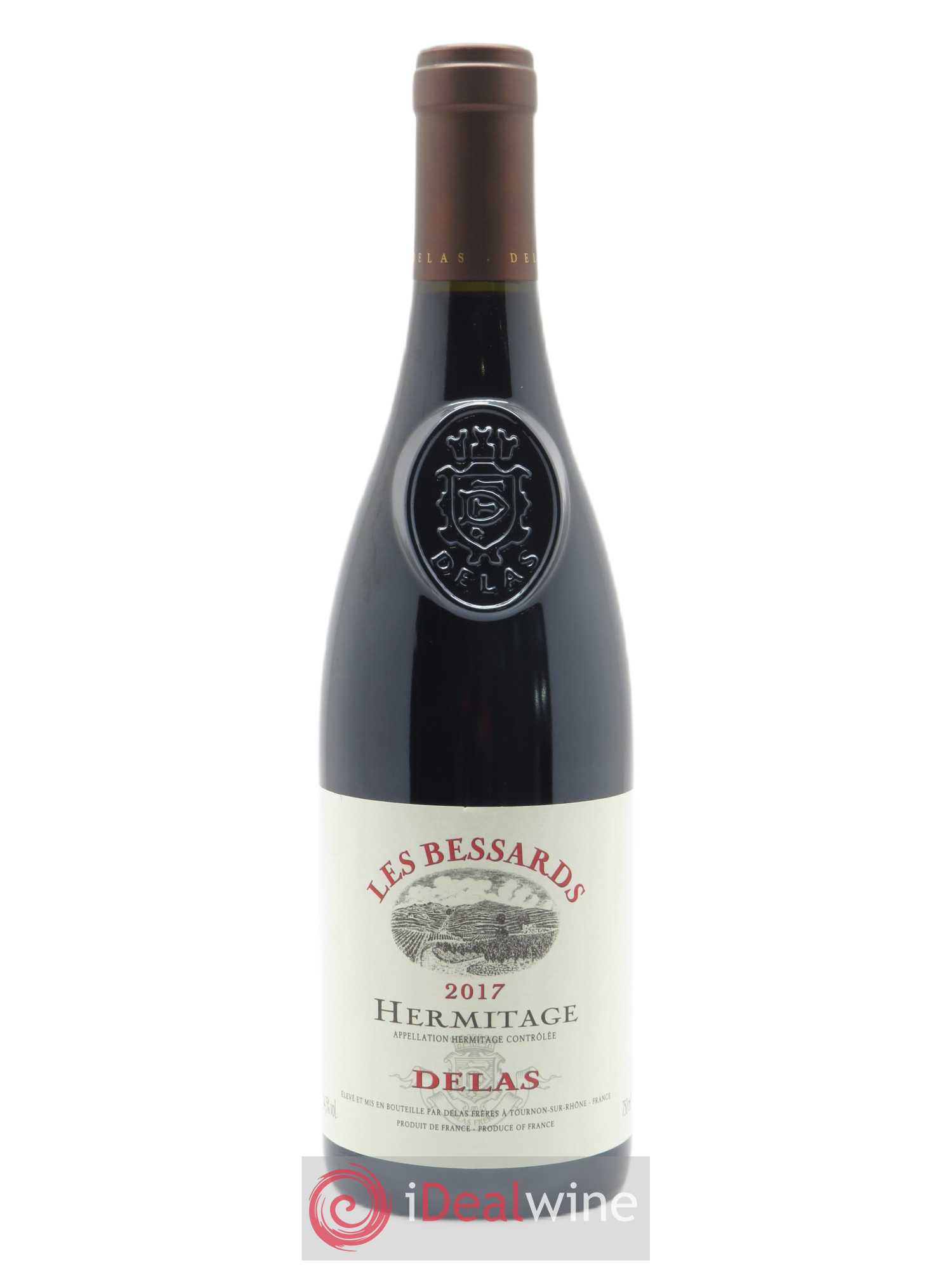 Hermitage Les Bessards Delas Frères  2017 - Lot de 1 Bouteille