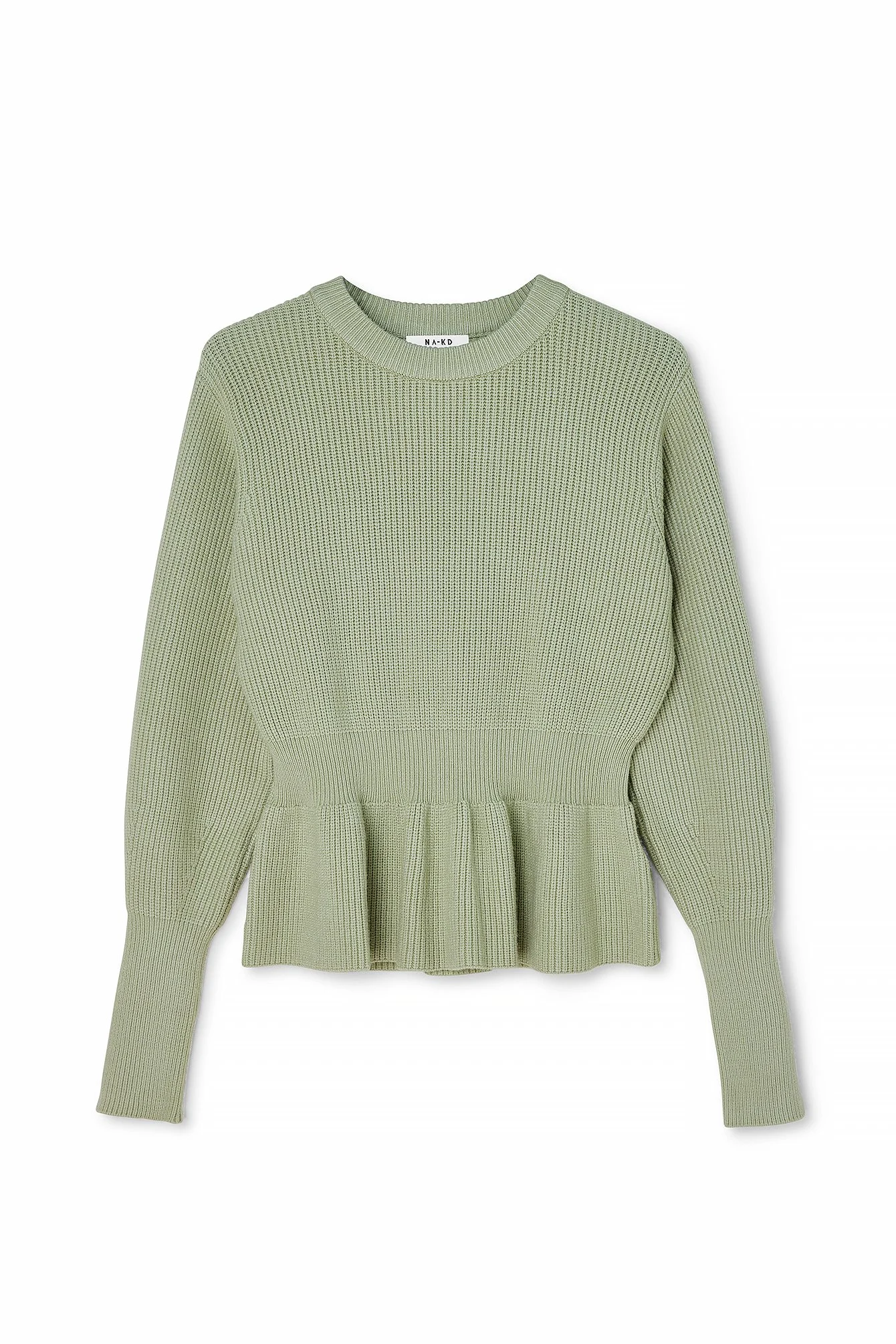 Strickpullover mit Schößchen