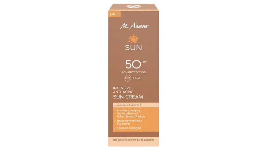 M. Asam® SUN Intensive Anti Aging Sun Cream 50 ml