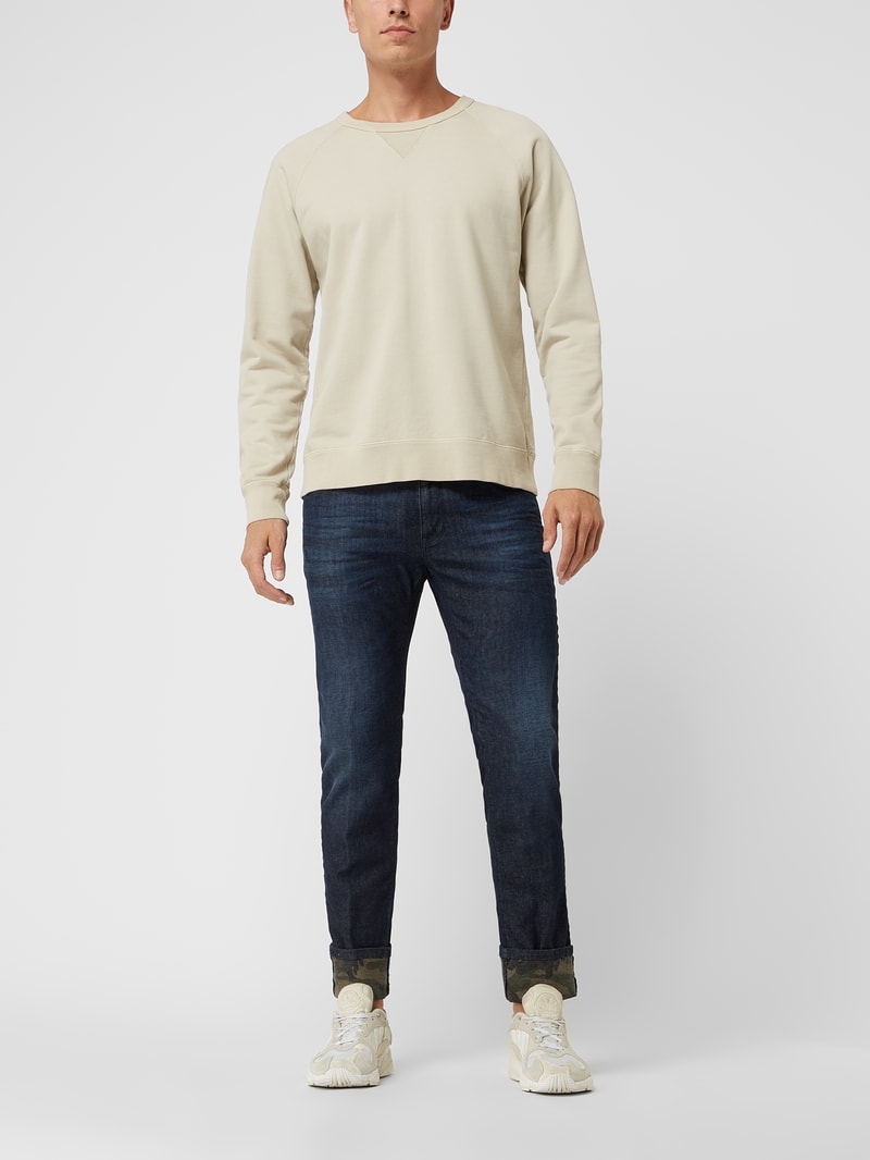 Regular Fit Jeans mit Stretch-Anteil Modell 'Harris' in dunkelblau