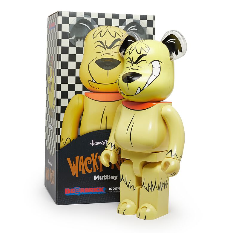 Medicom Bearbrick Muttley 1000% multicolor