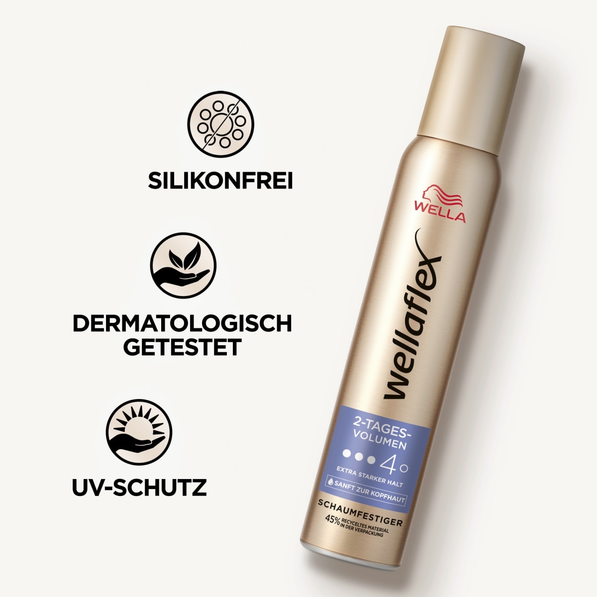 Schaumfestiger 2-Tages-Volumen Extra starker Halt, 200 ml