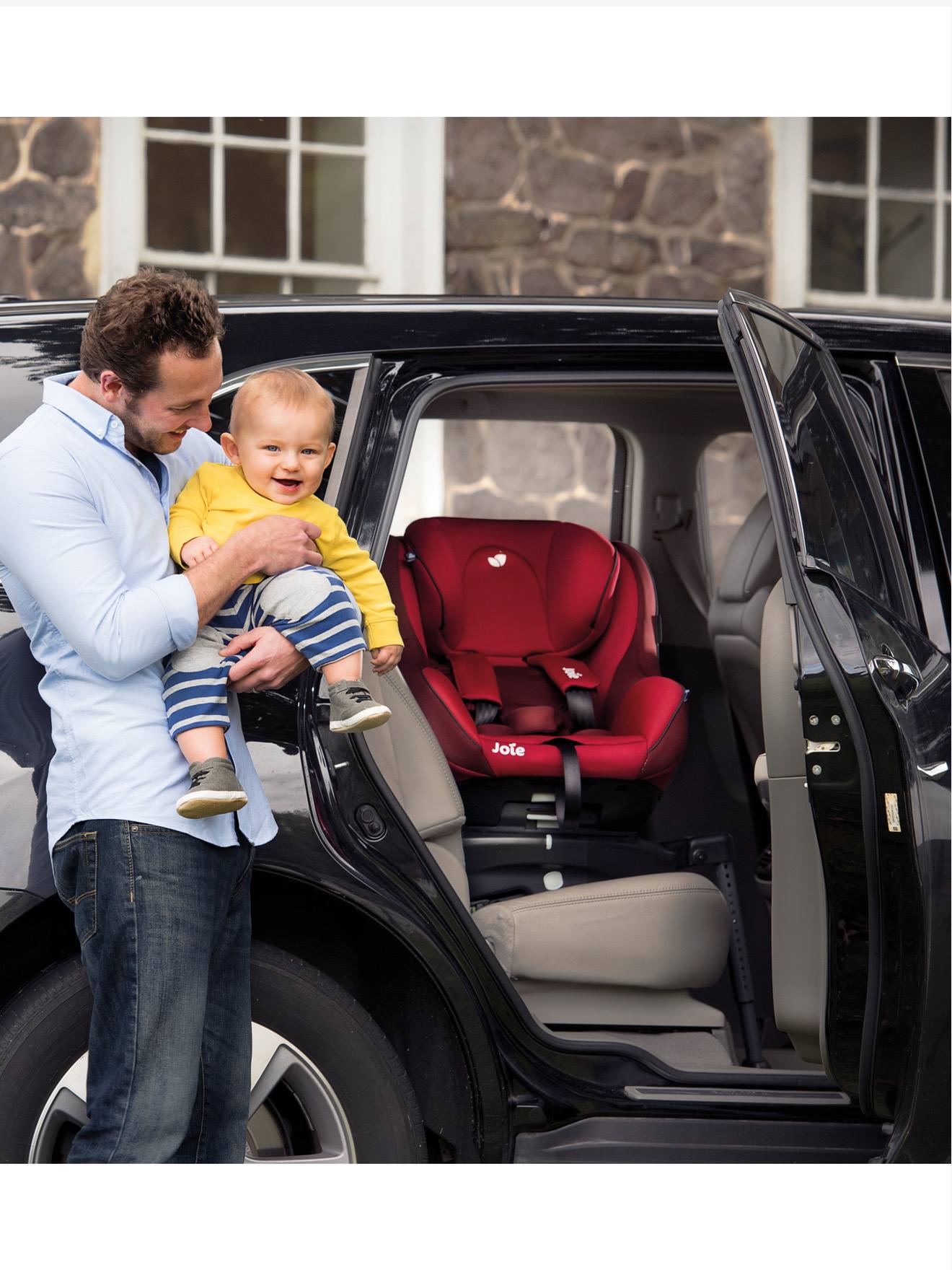 Siège-auto rotatif JOIE Spin 360 Isofix groupe 0+/1 bleu (deep sea)