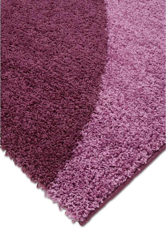 Hochflor Teppich mit modernem Muster