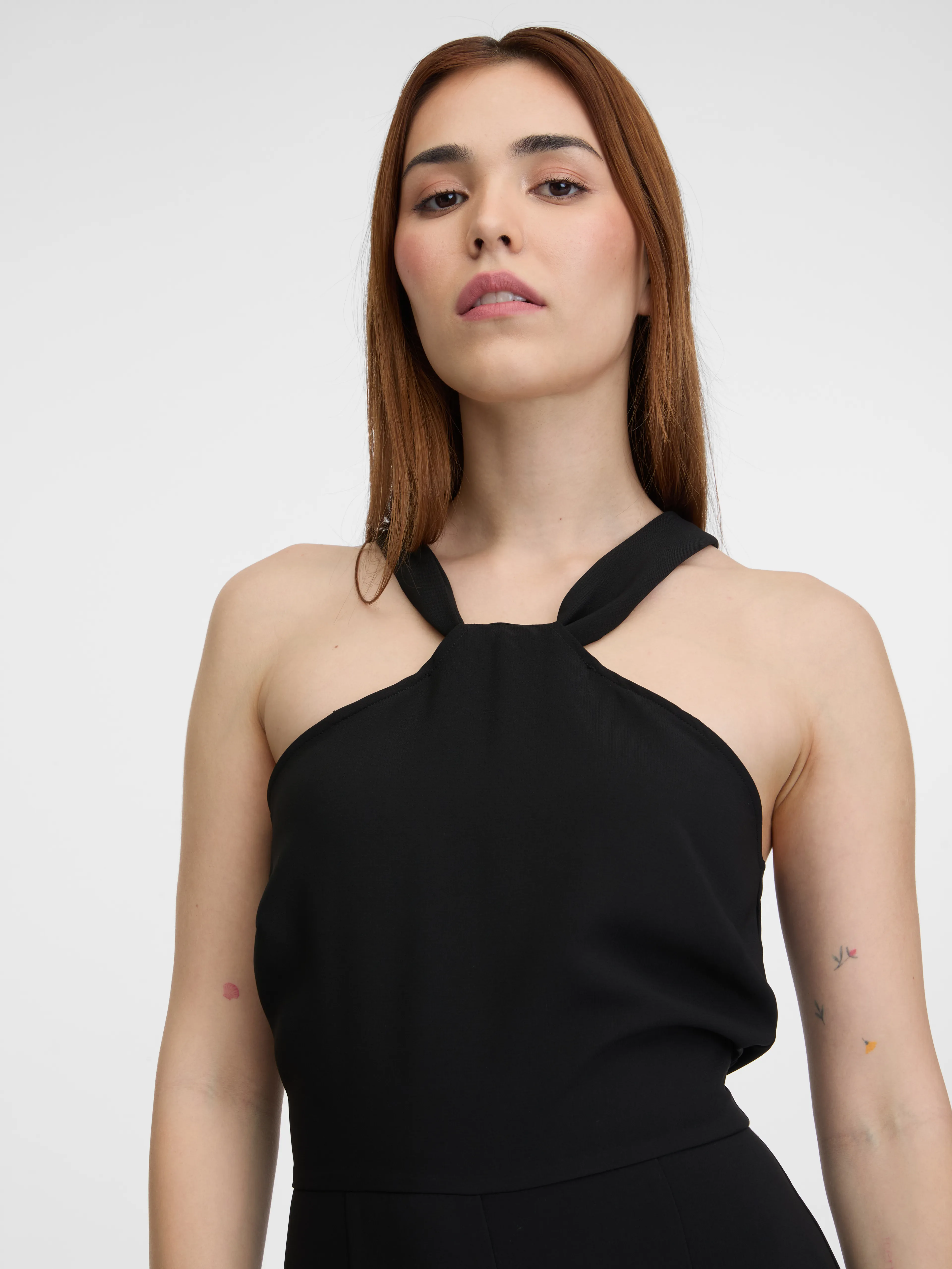 Schwarzer Damen-Overall ORSAY