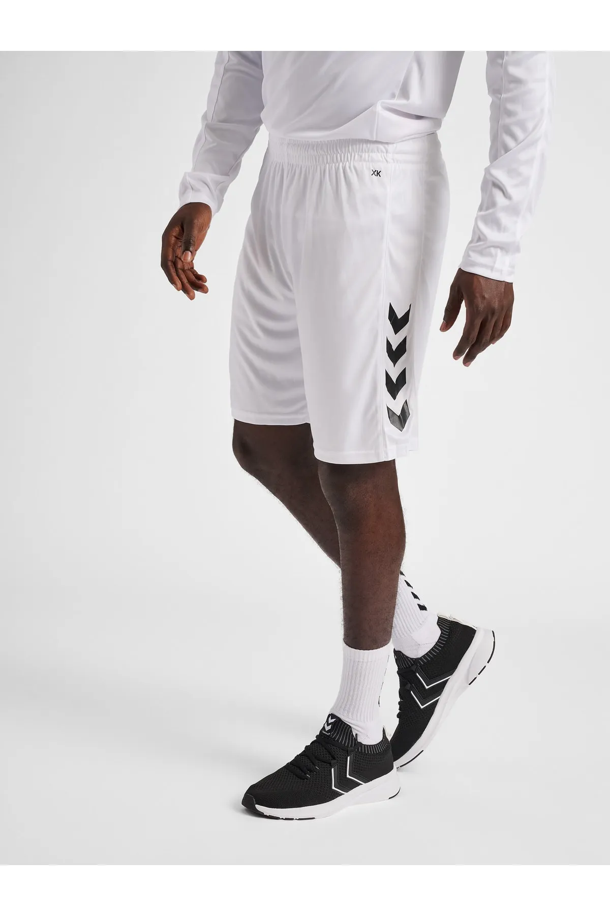 hummel  Kurze Sporthose - Weiß - Mittlerer Bund